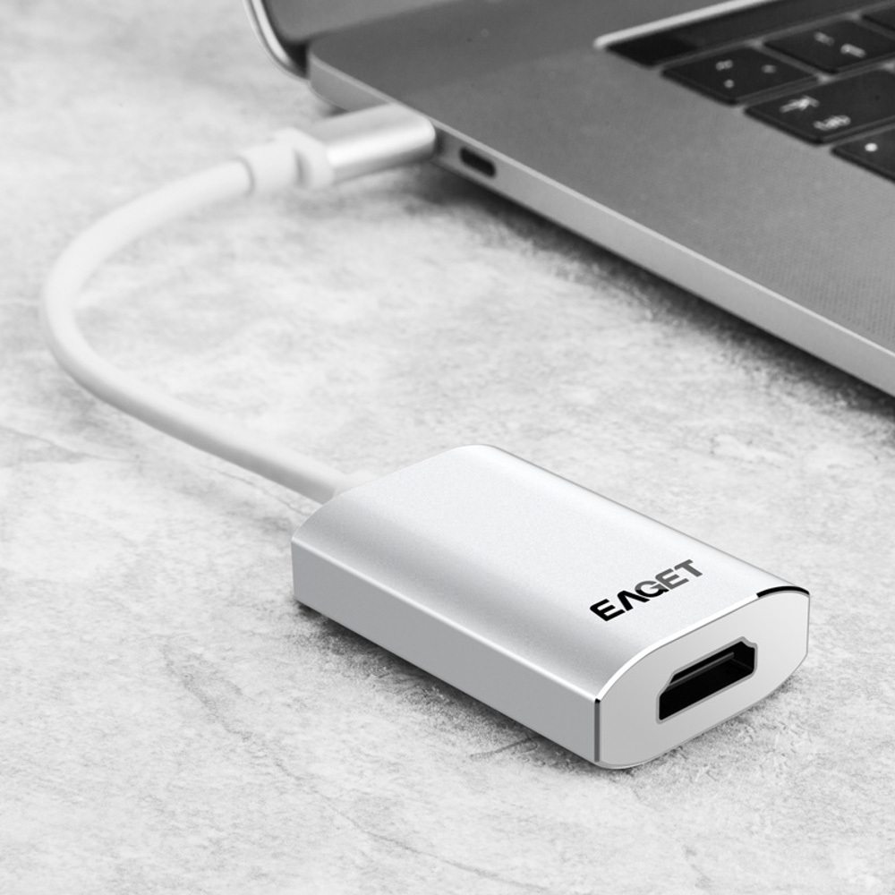 Eaget CH10 Type-C to High Definition Multimedia Interface 4K Adapter Converter For Macbook Tablet 5 Eaget CH10 Type-C to High Definition Multimedia Interface 4K Adapter Converter For Macbook Tablet - Image 5