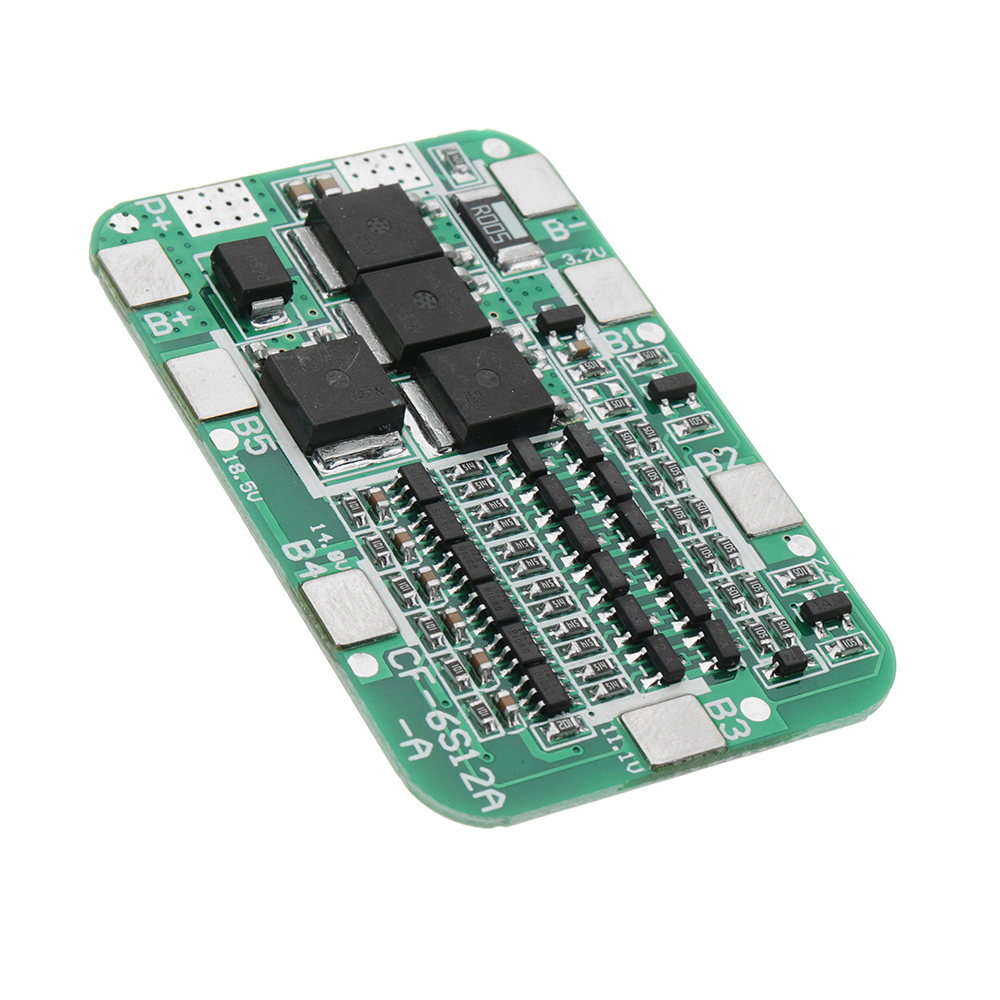 DC 24V 15A 6S PCB BMS Protection Board For Solar 18650 Li-ion Lithium Battery Module With Cell 2 DC 24V 15A 6S PCB BMS Protection Board For Solar 18650 Li-ion Lithium Battery Module With Cell - Image 2