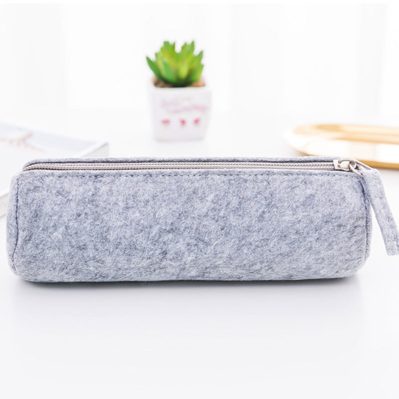 1pcs Felt Pencil Bag Pencil Case School Office Supplies Stationery Pouch Purse Storage Makeup Bags School Students Supplies 2 1pcs Felt Pencil Bag Pencil Case School Office Supplies Stationery Pouch Purse Storage Makeup Bags School Students Supplies - Image 2