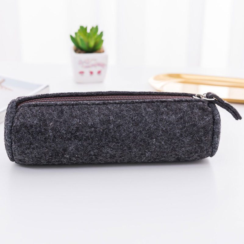 1pcs Felt Pencil Bag Pencil Case School Office Supplies Stationery Pouch Purse Storage Makeup Bags School Students Supplies 4 1pcs Felt Pencil Bag Pencil Case School Office Supplies Stationery Pouch Purse Storage Makeup Bags School Students Supplies - Image 4