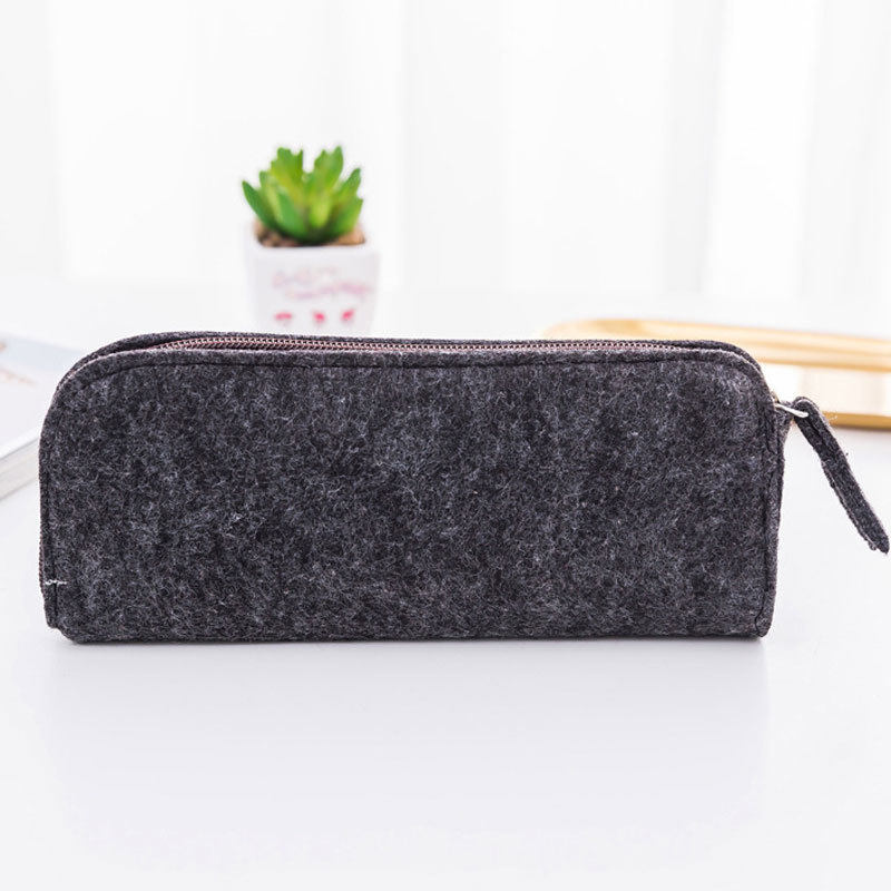 1pcs Felt Pencil Bag Pencil Case School Office Supplies Stationery Pouch Purse Storage Makeup Bags School Students Supplies 6 1pcs Felt Pencil Bag Pencil Case School Office Supplies Stationery Pouch Purse Storage Makeup Bags School Students Supplies - Image 6