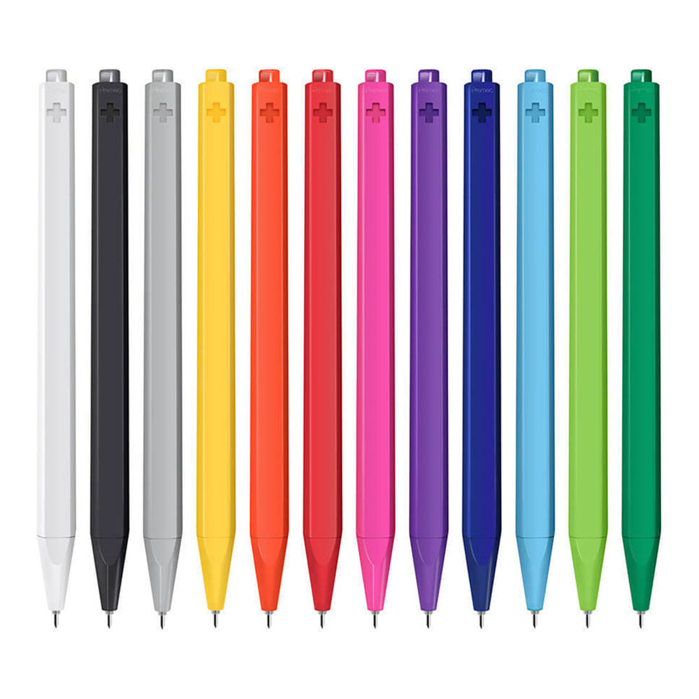 12Pcs/Set Pinlo Radical 0.4mm Swiss Gel Pen Prevents Ink Leakage Smooth Writing Durable Pen from XM 2