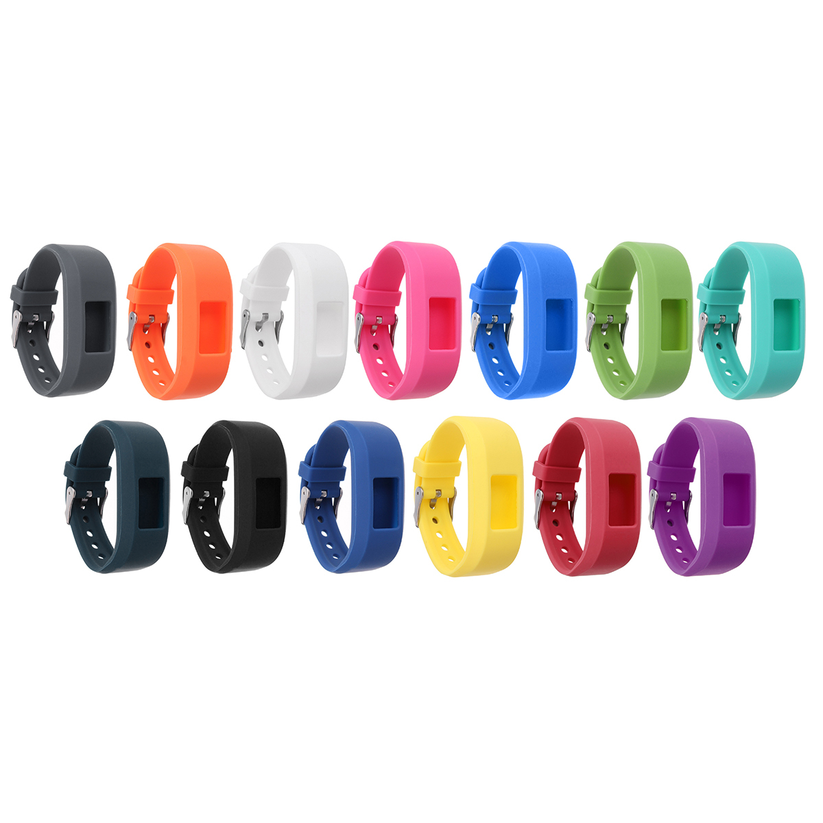 Bakeey Replacement Soft Silicone Wrist Watch Band Strap For Garmin Vivofit 3 2