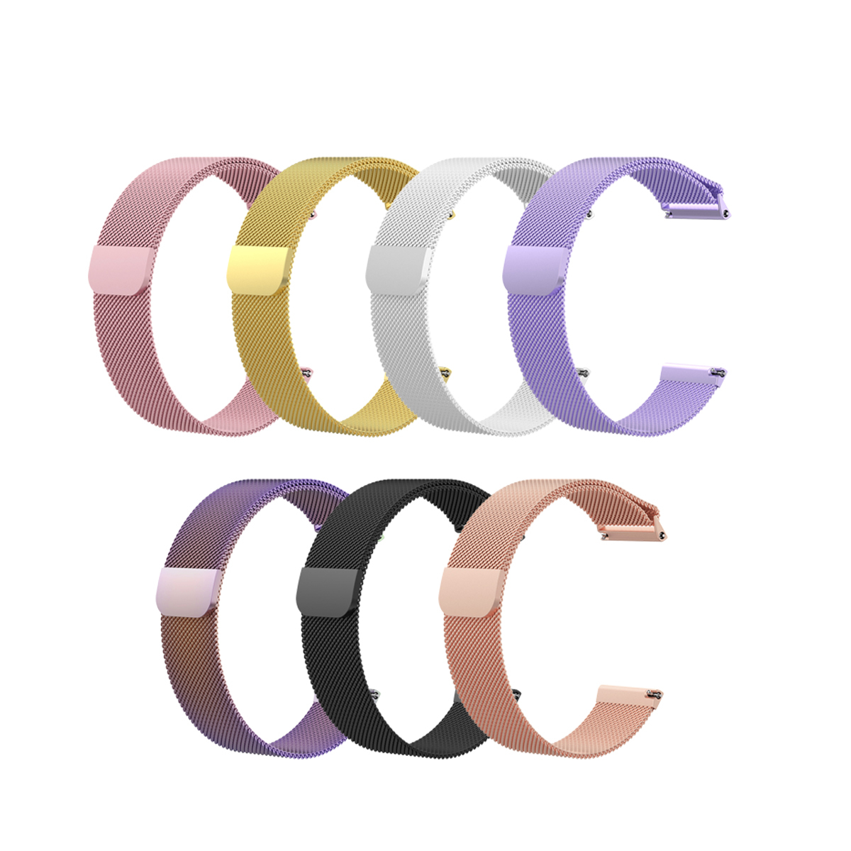 Bakeey 20mm Replacement Stainless Steel Wrist Watch Band Strap for Fitbit Versa 1 Bakeey 20mm Replacement Stainless Steel Wrist Watch Band Strap for Fitbit Versa