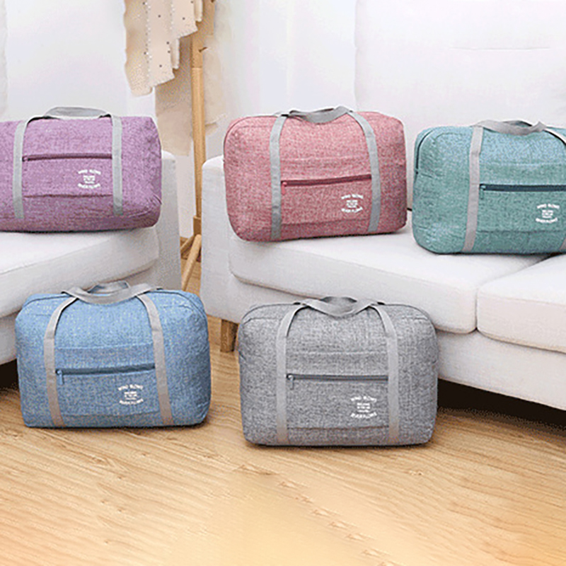 Waterproof folding large capacity portable travel bag for men and women Travel short-distance travel bag shoulder bag trolley bag 2 Waterproof folding large capacity portable travel bag for men and women Travel short-distance travel bag shoulder bag trolley bag - Image 2