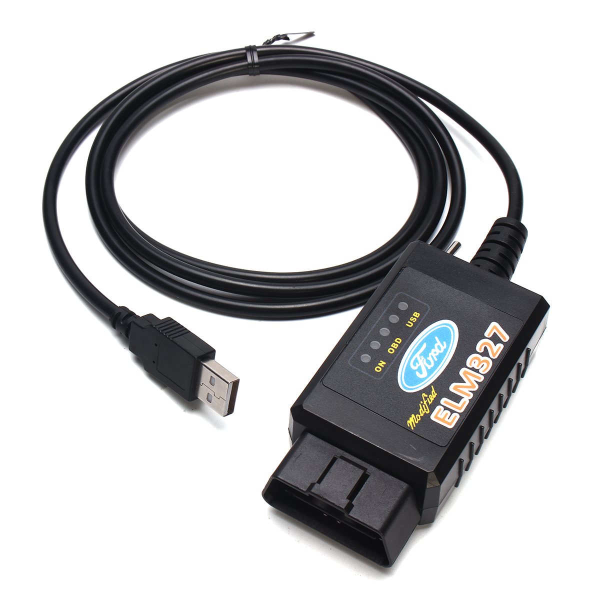 ELM327 USB Modified OBD2 Car Diagnostic Scanner For Ford MS-CAN HS-CAN Mazda Forscan 1