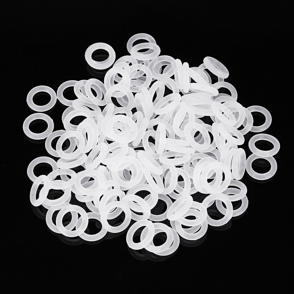 150pcs White Rubber O-Ring For Cherry MX Switch Mechanical Keyboard 1