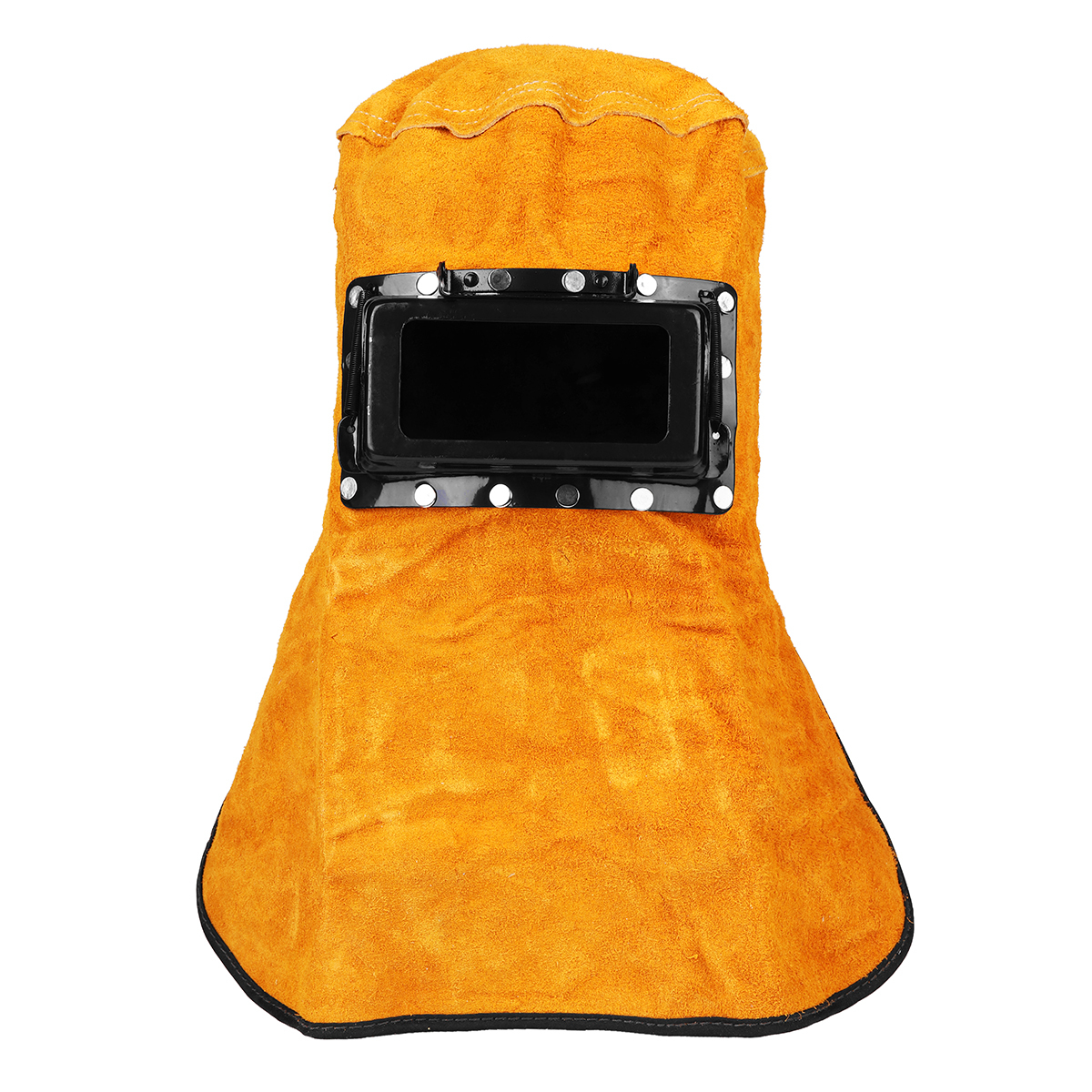 Solar Auto Darkening Filter Leather Welding Mask Hood Neck Protect Helmet 3 Solar Auto Darkening Filter Leather Welding Mask Hood Neck Protect Helmet - Image 3