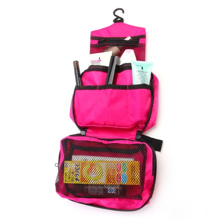 Waterproof Portable Makeup Travel Toiletry Organizer Hanging Wash Cosmetic Bag 2