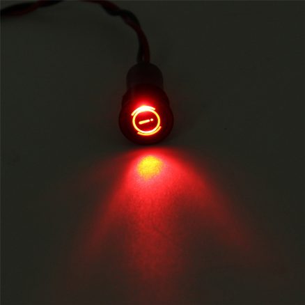 12 8mm LED Dash Panel Warning Light Indicator Lamp With Line And Symbol For Car Boat 4