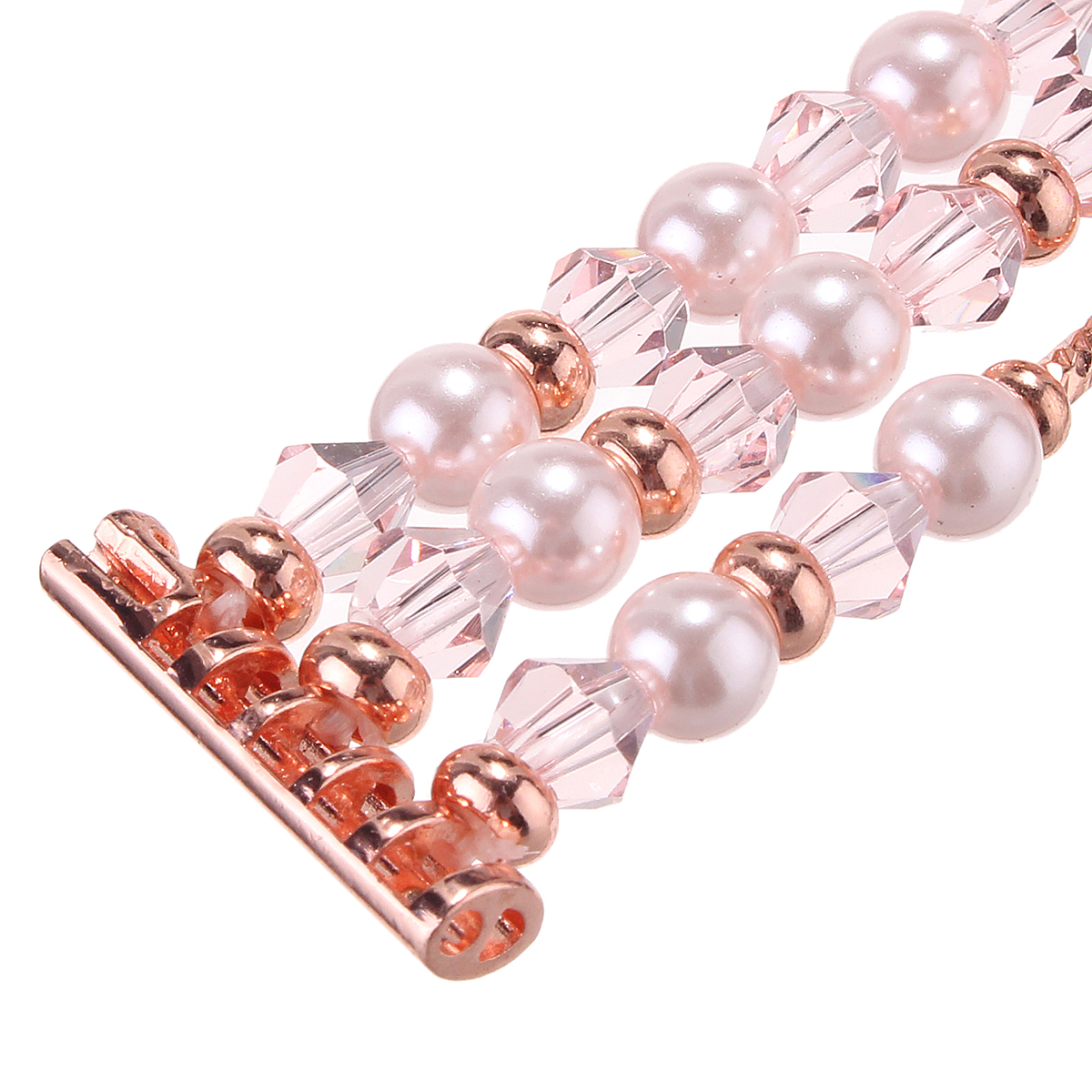 Bakeey Fashion Large and Small Size Sports Beaded Smart Bracelet Watch Band For Fitbit Versa 2 Bakeey Fashion Large and Small Size Sports Beaded Smart Bracelet Watch Band For Fitbit Versa - Image 2