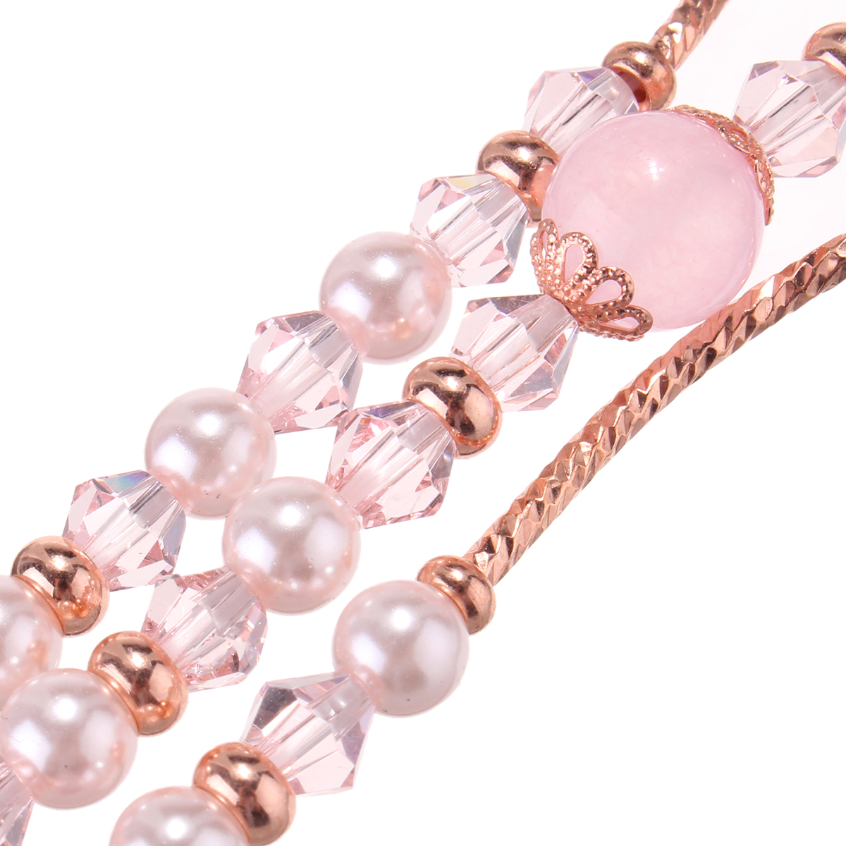 Bakeey Fashion Large and Small Size Sports Beaded Smart Bracelet Watch Band For Fitbit Versa 3 Bakeey Fashion Large and Small Size Sports Beaded Smart Bracelet Watch Band For Fitbit Versa - Image 3