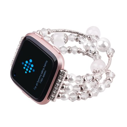 Bakeey Fashion Large and Small Size Sports Beaded Smart Bracelet Watch Band For Fitbit Versa 5