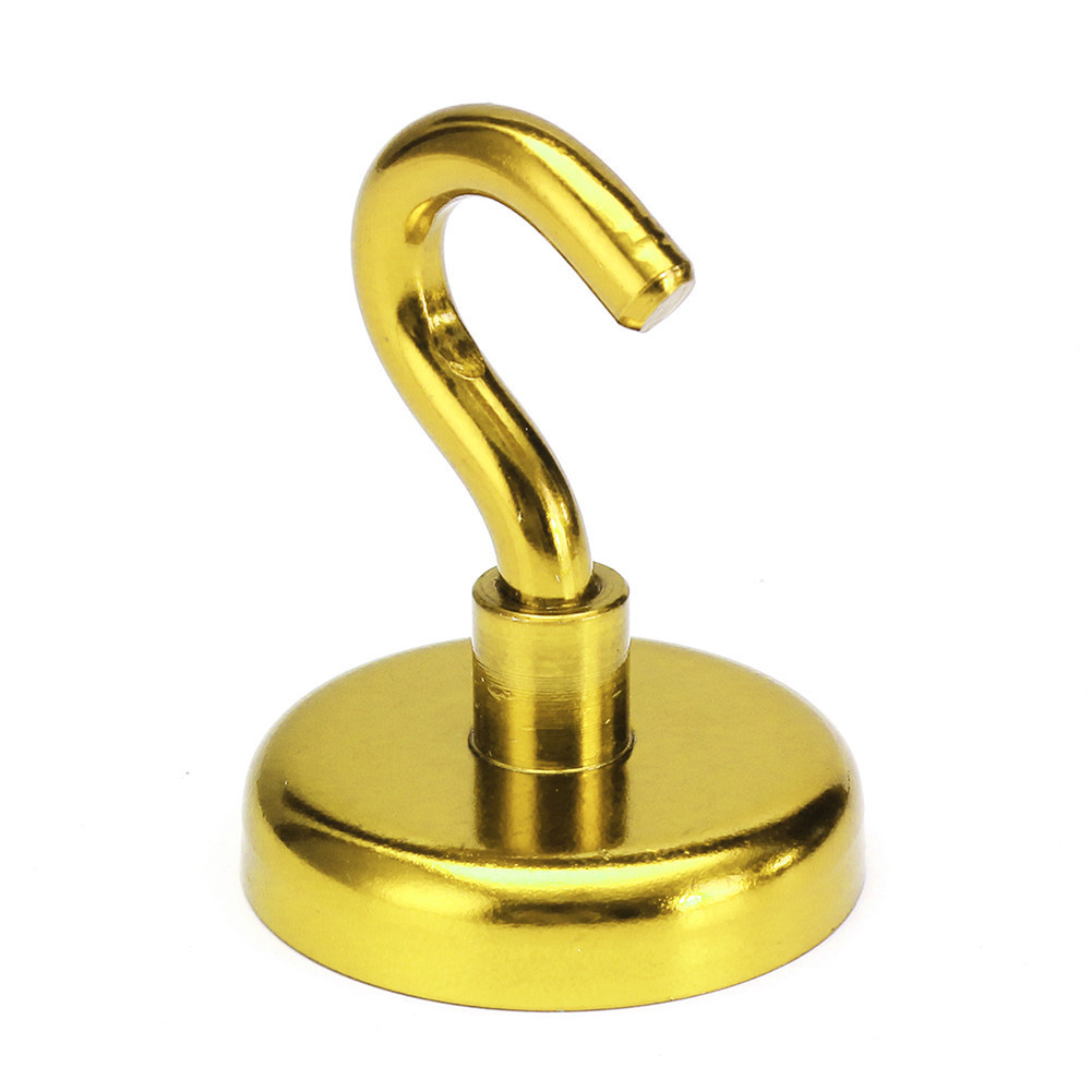 Effetool 48mm 90KG Magnetic Hook Holder Neodymium Magnet Yellow Hook Magnet 3 Effetool 48mm 90KG Magnetic Hook Holder Neodymium Magnet Yellow Hook Magnet - Image 3