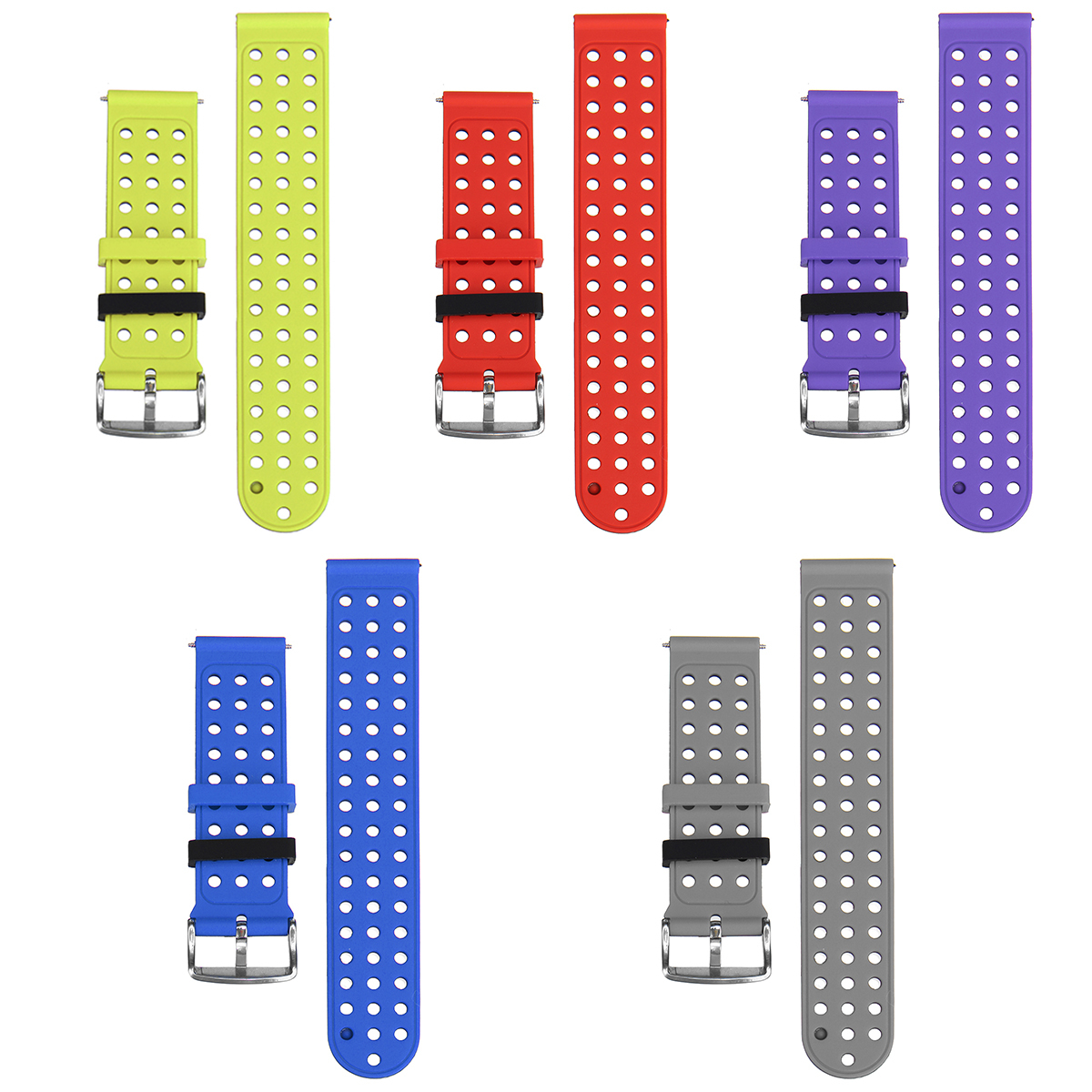 Bakeey Replacement Silicone Rubber Classic Smart Watch Band Strap For Fitbit Versa 4 Bakeey Replacement Silicone Rubber Classic Smart Watch Band Strap For Fitbit Versa - Image 4