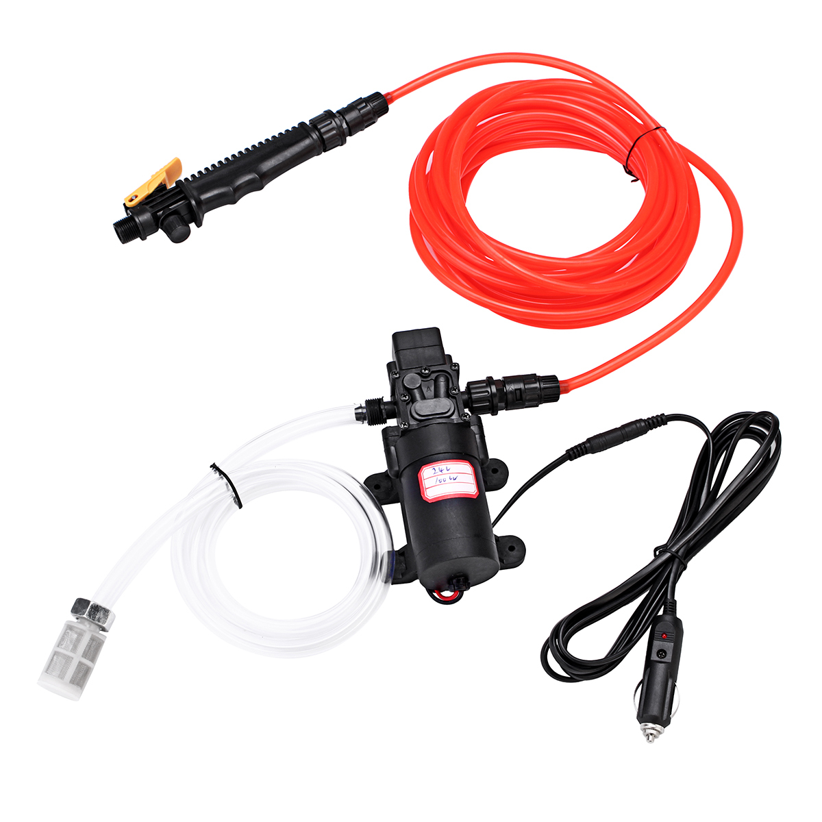 100W 1.0Mpa 12/24V High Electric Pressure Car Washer Wash Pump Water Sprayer Kit 1 100W 1.0Mpa 12/24V High Electric Pressure Car Washer Wash Pump Water Sprayer Kit