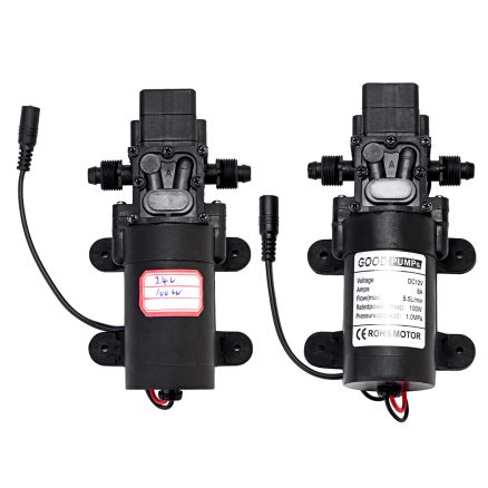 100W 1.0Mpa 12/24V High Electric Pressure Car Washer Wash Pump Water Sprayer Kit 2