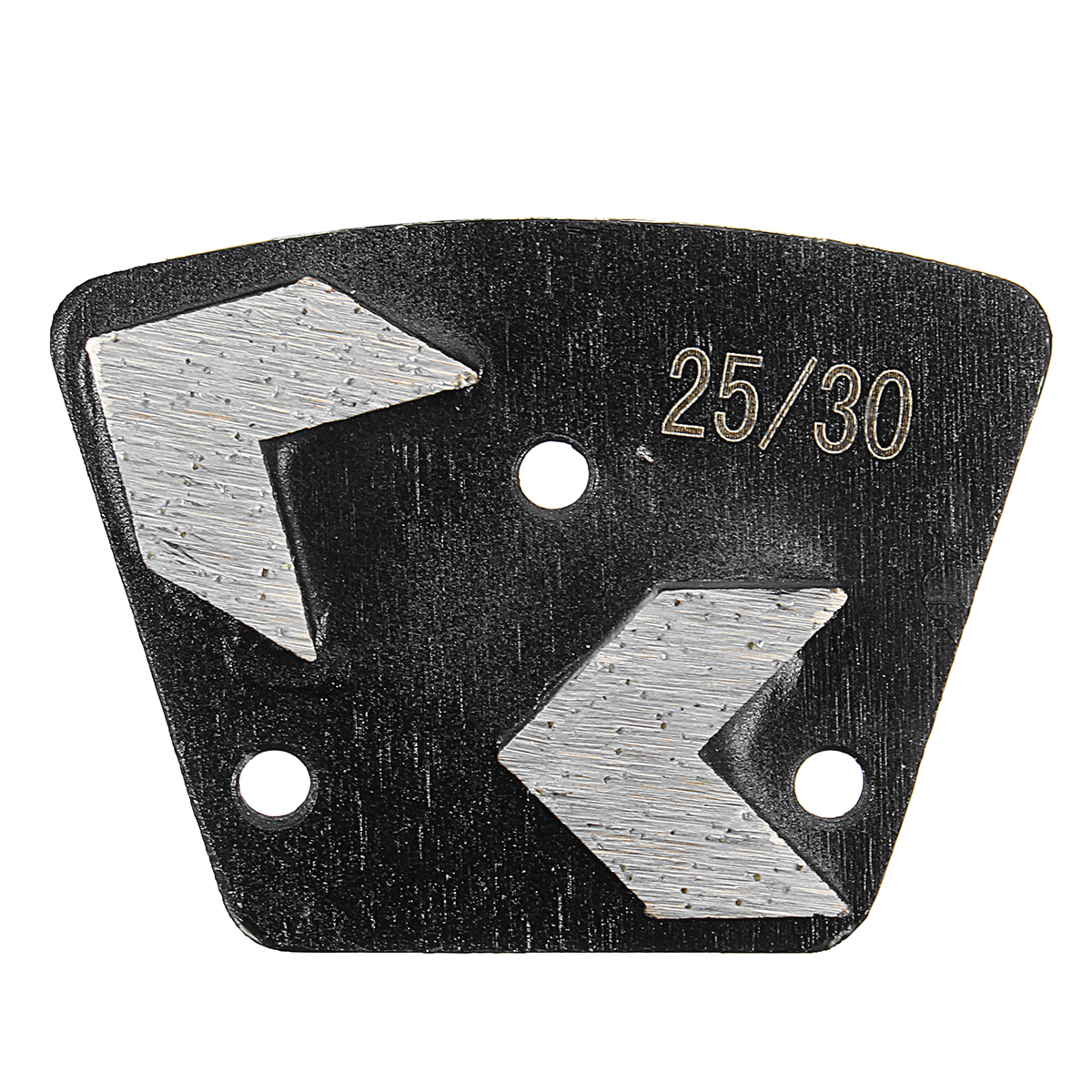 25/30 Grit Medium Bond Plate Trapezoid Grinding Disc for Bolt On Grinders 1