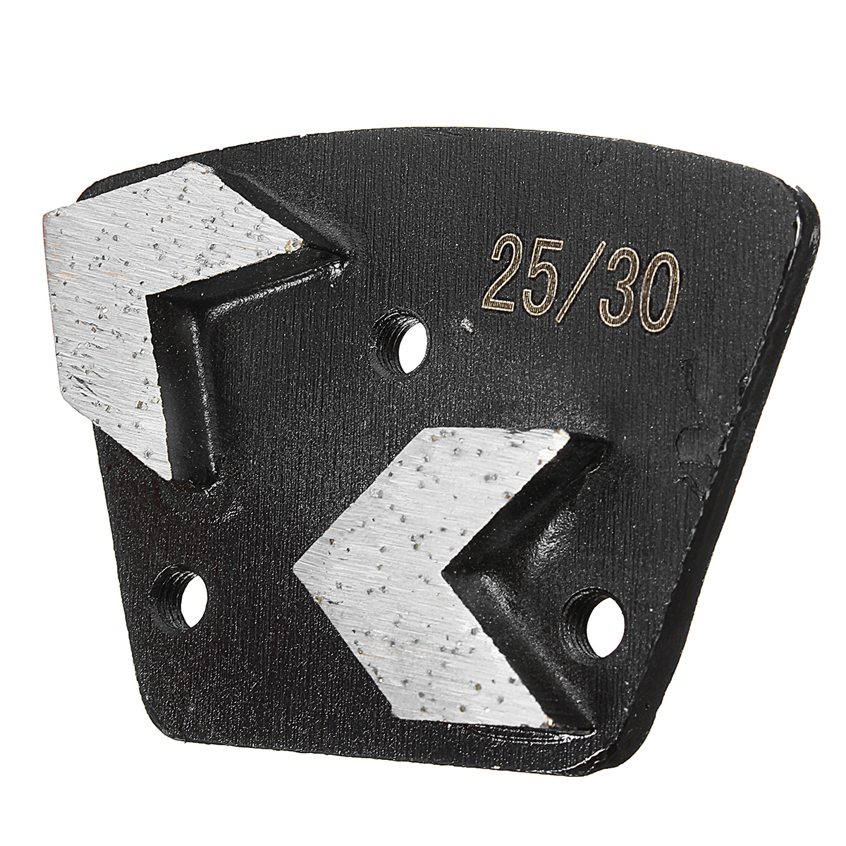 25/30 Grit Medium Bond Plate Trapezoid Grinding Disc for Bolt On Grinders 3 25/30 Grit Medium Bond Plate Trapezoid Grinding Disc for Bolt On Grinders - Image 3