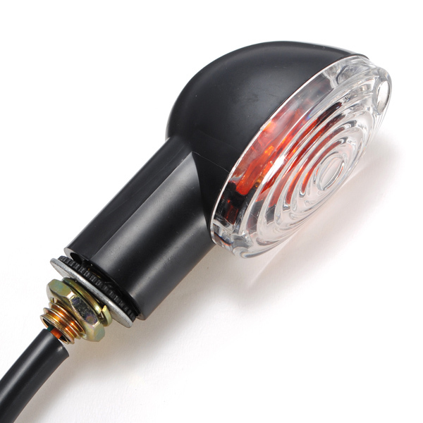 4PCS Mini Cat Eye Turn Light Black for Honda Suzuki Ducati Kawasaki 6 4PCS Mini Cat Eye Turn Light Black for Honda Suzuki Ducati Kawasaki - Image 6