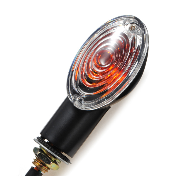 4PCS Mini Cat Eye Turn Light Black for Honda Suzuki Ducati Kawasaki 7 4PCS Mini Cat Eye Turn Light Black for Honda Suzuki Ducati Kawasaki - Image 7