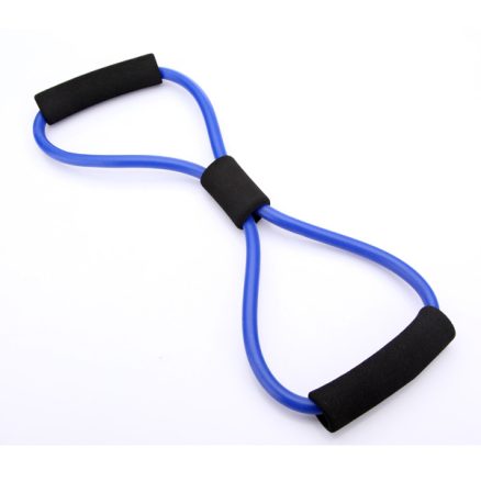 3X Yoga Resistance Bands Tube Fitness Muscle Workout Exercise Tubes 8 Type Blue 2