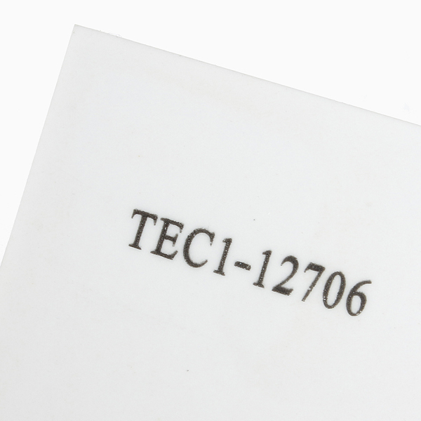 TEC1-12706 40x40mm Thermoelectric Cooler Peltier Refrigeration Plate Module 12V 60W 5 TEC1-12706 40x40mm Thermoelectric Cooler Peltier Refrigeration Plate Module 12V 60W - Image 5