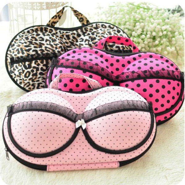 Creative Bra Underwear Trave Portable Organizer Storage Box Bags 1 Creative Bra Underwear Trave Portable Organizer Storage Box Bags