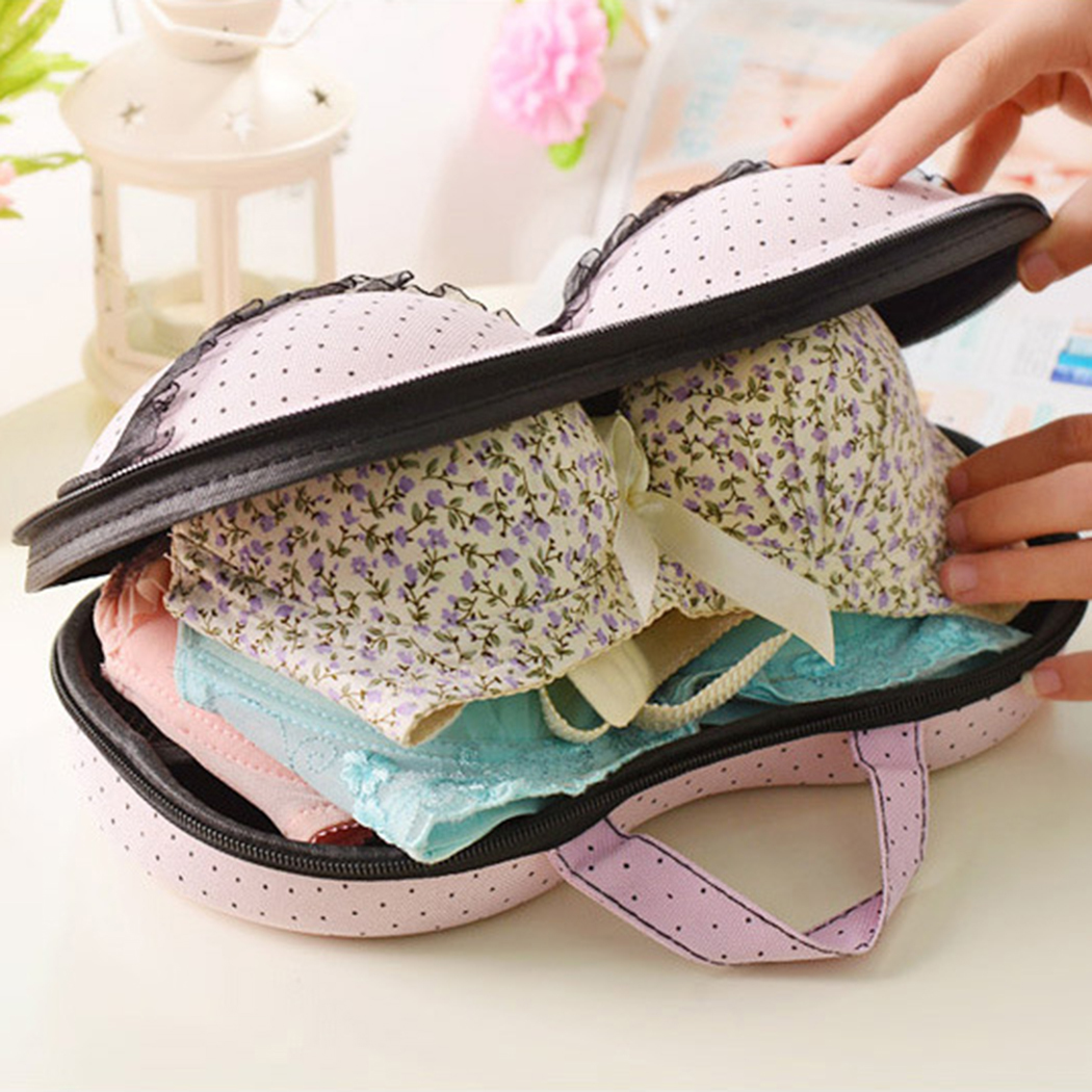 Creative Bra Underwear Trave Portable Organizer Storage Box Bags 3 Creative Bra Underwear Trave Portable Organizer Storage Box Bags - Image 3