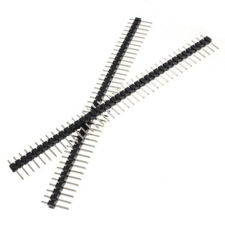 10 Pcs 40 Pin 2.54mm Single Row Male Pin Header Strip 3