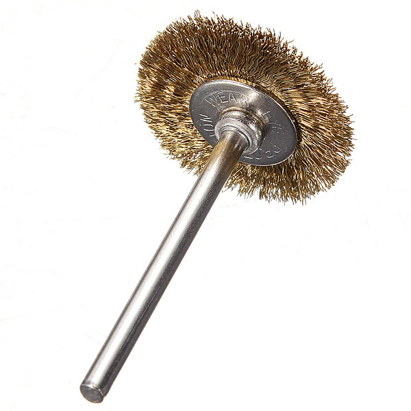 3mm Brass Wire Wheel Brush Cup forDrill Rust Weld Die Grinder 2 3mm Brass Wire Wheel Brush Cup forDrill Rust Weld Die Grinder - Image 2