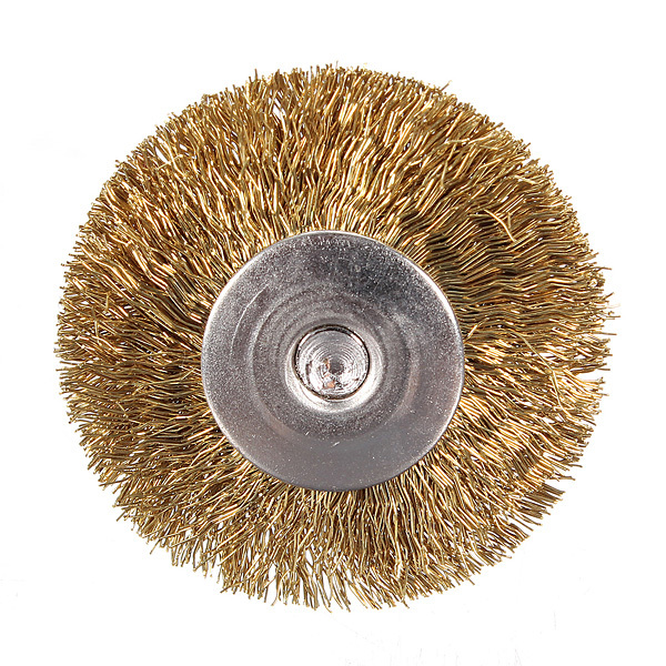 3mm Brass Wire Wheel Brush Cup forDrill Rust Weld Die Grinder 3 3mm Brass Wire Wheel Brush Cup forDrill Rust Weld Die Grinder - Image 3