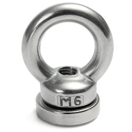 Strong Magnet 20x5mm Eyebolt Ring Magnet Salvage Strong Magnetic 3