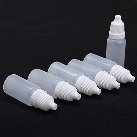Eye Liquid Dropper 10ml Empty Plastic Squeezable Dropper Bottles 5