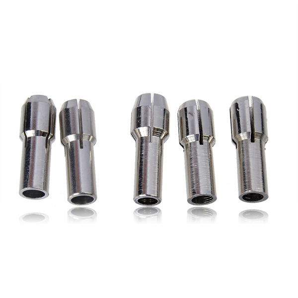 5pcs DREMEL Chucks 1mm/1.5mm/2.35mm/3mm/3.17mm Fits Dremel Rotary Tool 1 5pcs DREMEL Chucks 1mm/1.5mm/2.35mm/3mm/3.17mm Fits Dremel Rotary Tool