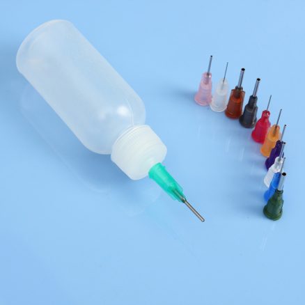30ml Needle Dispenser Bottle for Rosin Solder Flux Paste + 11 Needles 5