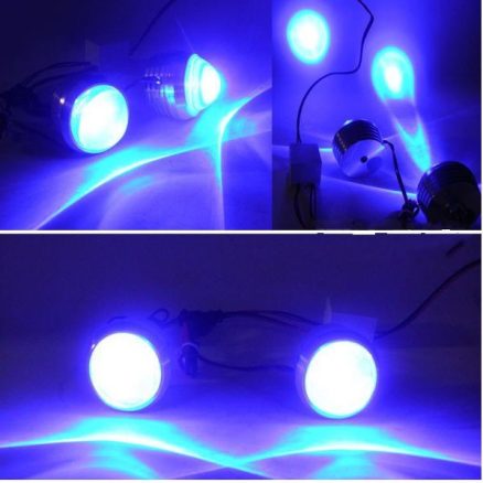 RSZ Motorcycle LED Running Decoration Flashing Lights Fog Lamp 2