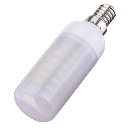 E14 5W 48 SMD 5730 AC 220V LED Corn Light Bulbs With Frosted Cover 7