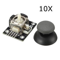 10Pcs PS2 Game Joystick Push Button Switch Module Geekcreit for Arduino - products that work with official Arduino boards