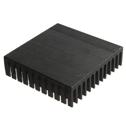 8pcs 40 x 40 x 11mm Aluminum Heat Sink Heatsink Cooling For Chip IC LED Transistor 7