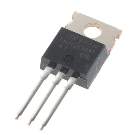 5Pcs IRFZ44N Transistor N-Channel International Rectifier Power Mosfet 3