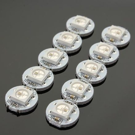 10Pcs Geekcreit?® DC 5V 3MM x 10MM WS2812B SMD LED Board Built-in IC-WS2812 5