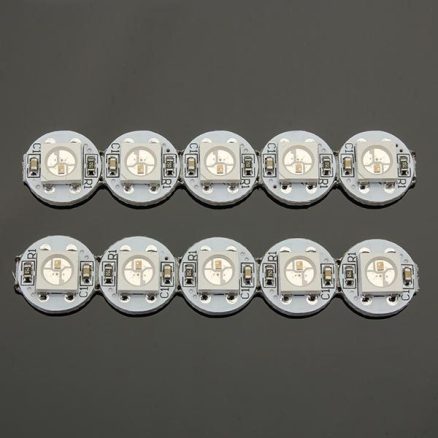 10Pcs Geekcreit?® DC 5V 3MM x 10MM WS2812B SMD LED Board Built-in IC-WS2812 7