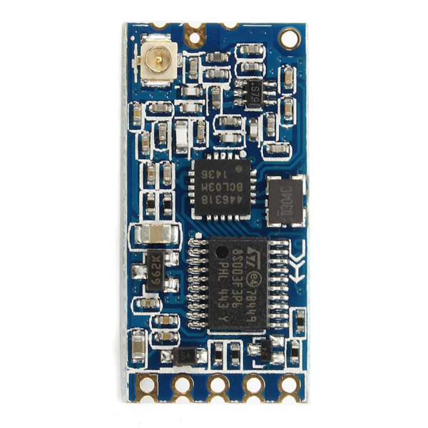 Geekcreit?® HC-12 433MHz SI4463 Wireless Serial Module Wireless Transceiver Transmission Serial Communication Data Board Remote 1000M 5 Geekcreit?® HC-12 433MHz SI4463 Wireless Serial Module Wireless Transceiver Transmission Serial Communication Data Board Remote 1000M - Image 5