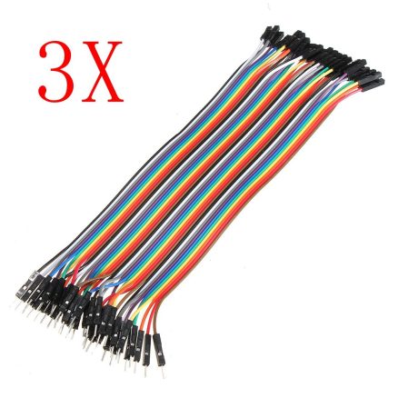 120Pcs 20cm Male To Female Jumper Cable For 1
