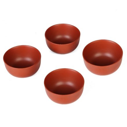 5Pcs/set Kung Fu Tea Chinese Ceramic Cups Yixing Purple Clay Tea Pot 4