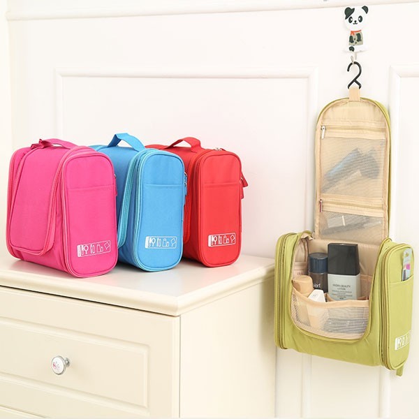 Multifunctional Travel Storage Bag Hanging Beautician Women Cosmetic Handbag Wash Makeup Bag 1 Multifunctional Travel Storage Bag Hanging Beautician Women Cosmetic Handbag Wash Makeup Bag