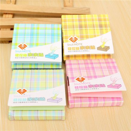 Multi-color Memo With Cover Pad Bookmark Sticker Paste Memo Index Sticky Notes 3