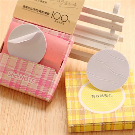 Multi-color Memo With Cover Pad Bookmark Sticker Paste Memo Index Sticky Notes 7