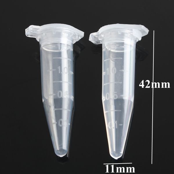 25pcs 1.5mL Disposable Graduated Clear Plastic Eppendorf Centrifuge Tube Vial 6 25pcs 1.5mL Disposable Graduated Clear Plastic Eppendorf Centrifuge Tube Vial - Image 6